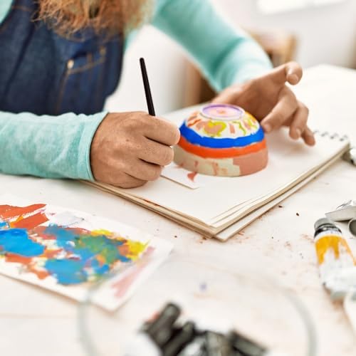 XDT#729 Artist Micro Detail Paint Brush, Small Detail Painting Brushes 5 Piece #00000 Set，Acrylic Watercolor Oil, Fine Detailing Painting, Art, Scale Models