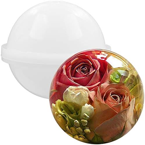 Large Sphere Round Silicone Mold for Resin Epoxy 4inch