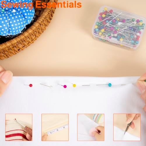 Sewing Pin Cushion Kit, Wrist Pin Cushions for Sewing Cute Sewing Tool Kit