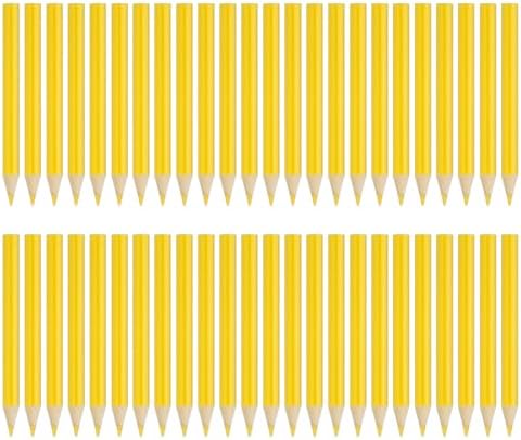 PATIKIL Lemon Yellow Colored Pencils Set,48 Pcs Oil Color Pencils Wooden