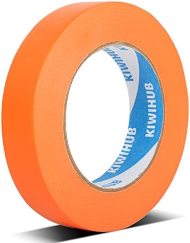 Orange Painters Tape,1 inch x 60 Yards