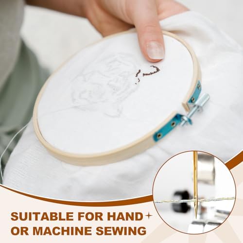 PATIKIL Metallic Thread 100yds Embroidery Thread for Sewing Machine