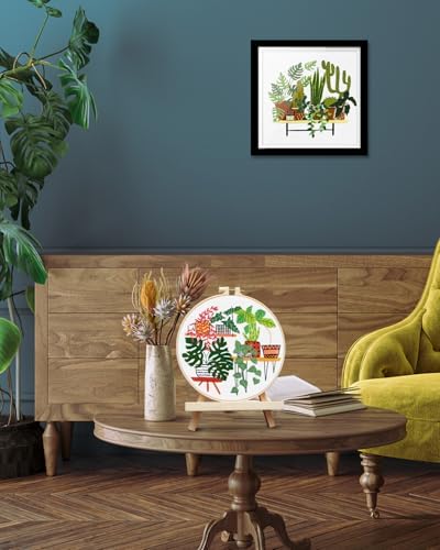 TINDTOP Embroidery Kit for Adult, Embroidery Kit for Beginners