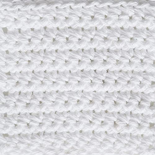Lily Sugar'n Cream Cone Cotton Yarn for Dishcloths, White
