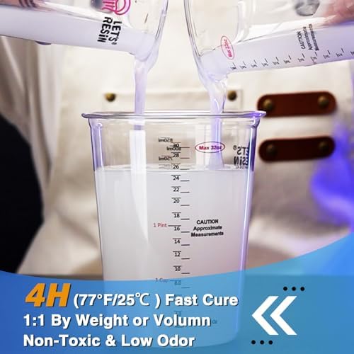 LET'S RESIN Silicone Mold Making Kit 15A, 22lbs Liquid Silicone Rubber