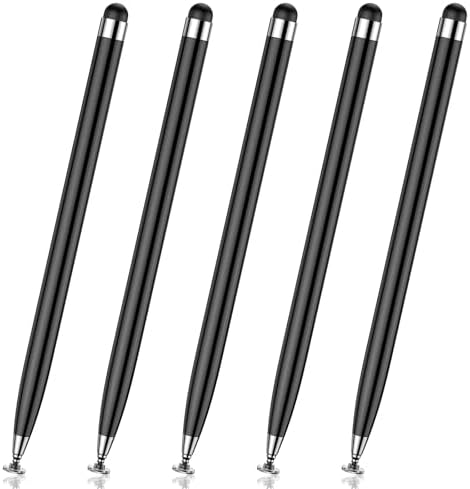 5PCS Stylus Pen for Touchscreen,Lightweight 2 in 1 Design