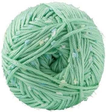 Loops & Threads Flecks Yarn - Yarn for Knitting, Crochet, Weaving, and Arts & Crafts - Green, Acrylic Blend, 6.53 oz