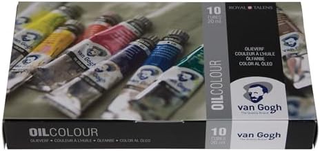 Van Gogh Oil Color Paint, 10x20ml Tubes, Basic Set