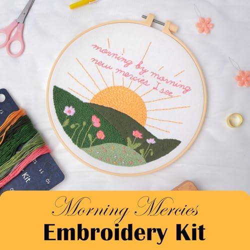 BREENHILL Christian Embroidery Kit for Beginners