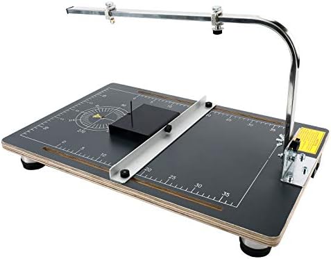 110V 30W Hot Wire Foam Cutting Machine Table Top Styrofoam Cutter for Sponge, Pearl Cotton, KT Board, Polystyrene Cutting