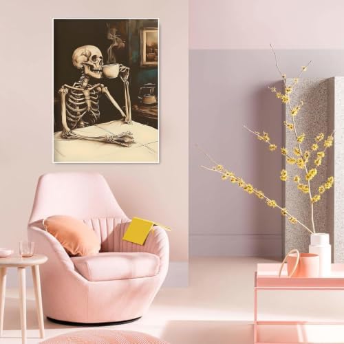 KICHANG Skull Diamond Art Kits for Adult Diamond Painting Kit for Beginner