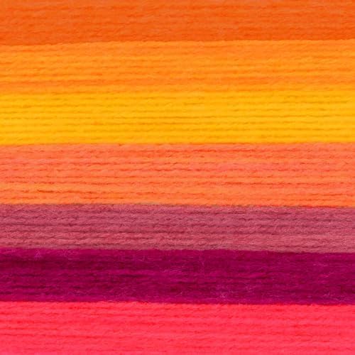 Lion Brand Yarn, Mandala DK Crochet Yarn, Fenrir, Multicolor, 3 Pack