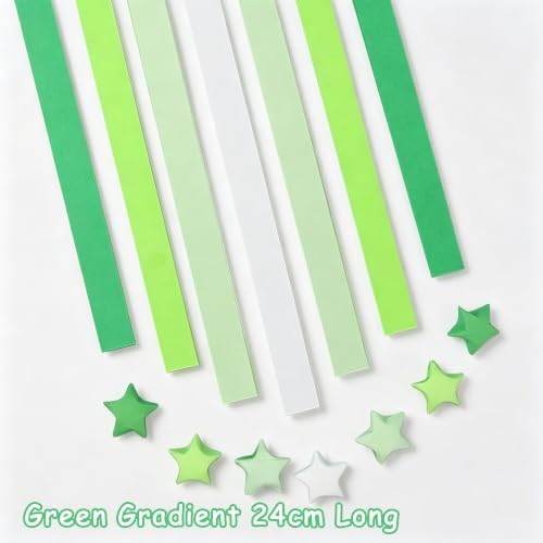 540 sheets Origami Stars Papers Package DIY Paper - 4 Colors