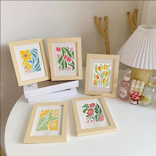 12 Pcs Small Diamond Art Kits Easy Flower Diamond Art Kits for Adults