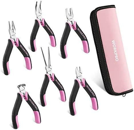 WORKPRO 6-Piece Mini Pliers Set