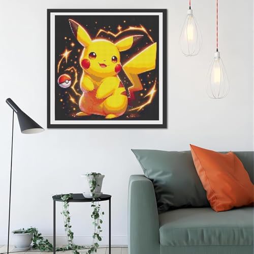 JAKI Diamond Art Painting Kits for Adults,Cartoon Diamond Art 12x12inch