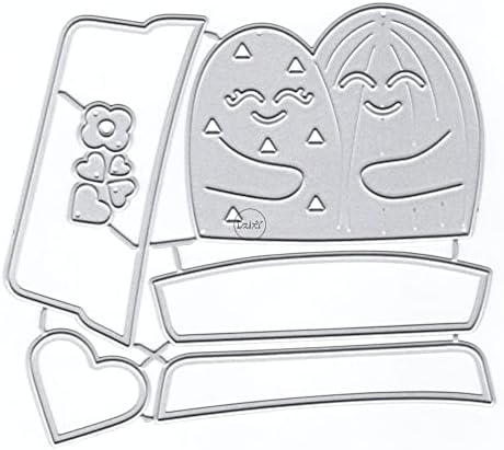 Cactus Heart Metal Cutting Dies for Card Making