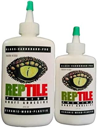REPTILE Premium Craft Adhesive 4 oz Dries Clear-Order and Ship Above 40 Degrees F