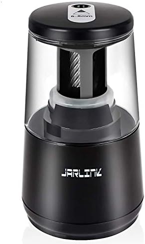 JARLINK Electric Pencil Sharpener, Heavy Duty Helical Blade, Auto Stop