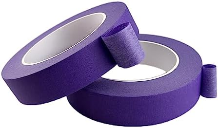 Purple Masking Tape, 1 Inch x 55 Yards, 2 Rolls