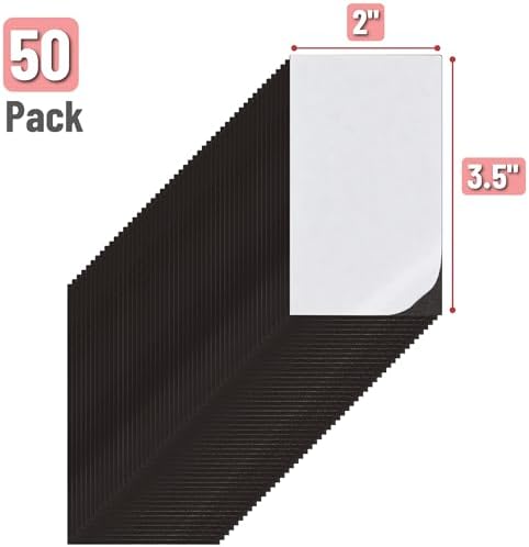 Mr. Pen- Adhesive Magnetic Sheets, 3.5" x 2", 50 Pack