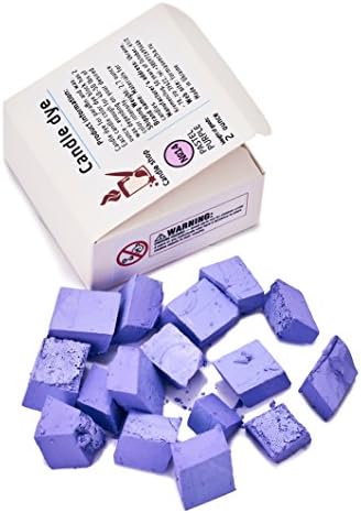 Pastel Purple Candle Wax Dye 2 oz - Candle Color Dye Blocks