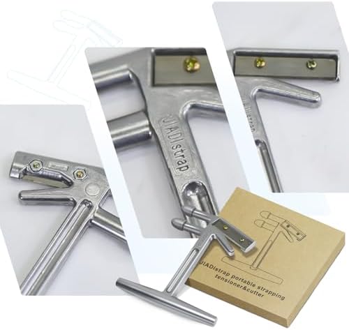 Heavy Duty Banding Strapping kit Contain 1/2" x3200" Polypropylene Packaging Straps & 100 Plastic Clips 20 Edge Protectors Tensioner with Cutter Too Glove