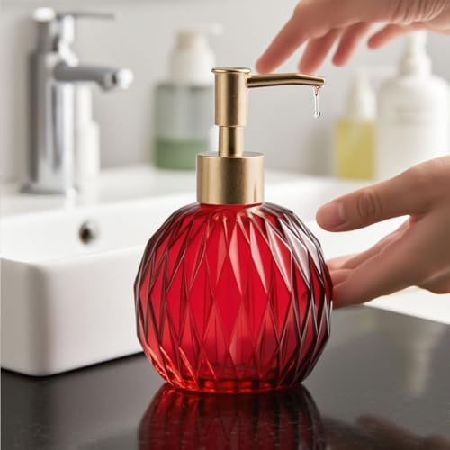 BIGEBO Pump Bottle Resin Mold, Perfume Bottle Silicone Molds Pump Bottles Mold for Soap Shampoo Lotions and Creams (Ball)