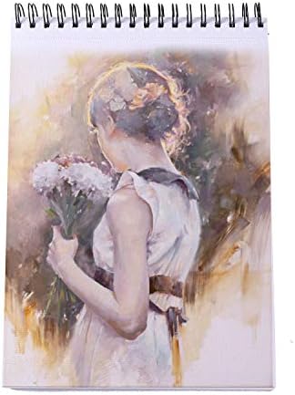 Bachmore Drawing Pad 9X12 Inch (110lb/180g), 60 Sheets, Top Spiral Bound Multi-Media for Artist Pro & Amateurs | Acrylic Art, Ink, Paint, Oil Pastels,Watercolor Mixed Media Sketch (Pack of 2)