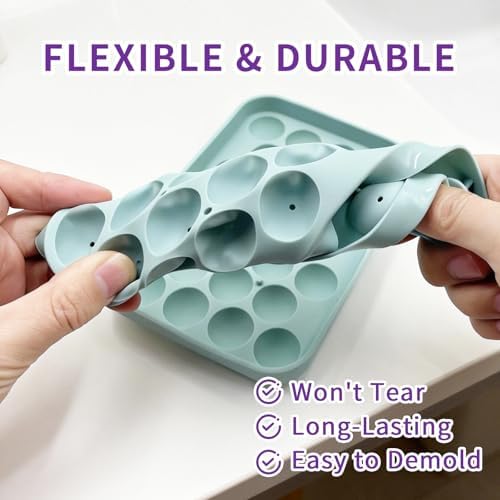 DIY Soap Making Kit, Silicone Grape Soap Mold with Cotton Rope, Dried Flowers & Tweezers, Exquisite Mold for Handmade Grape Soap Making Gift & Home Decor