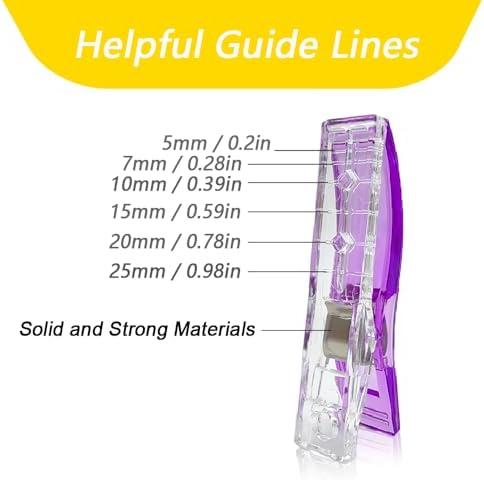 Large Sewing Clips for Fabric and Quilting 30 Pcs, KOLUP Jumbo Quilting Clips and Sewing Fabric Clips Crafting Tools Assorted Colors Premium Plastic Clips Sewing Notions for Sewing Quilting Supplies