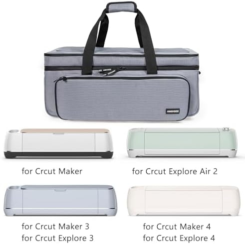 Double Layer Carrying Case for Cricut Maker 4/3, Explore Air 2/3/4 Die Cut