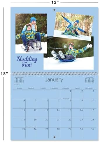 Current 2027-2028 Wall Calendar