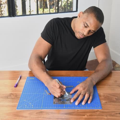 12 x 18 Cutting Mat for Sewing, Self Healing Double Sided Quilting Crafts Mat - Fabric Cutting Mat - Non Slip surface - Rotary Cutting Board