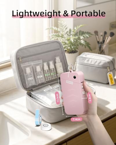 ORGSTA Label Maker, S001 Portable Bluetooth Label Maker Machine with Tape