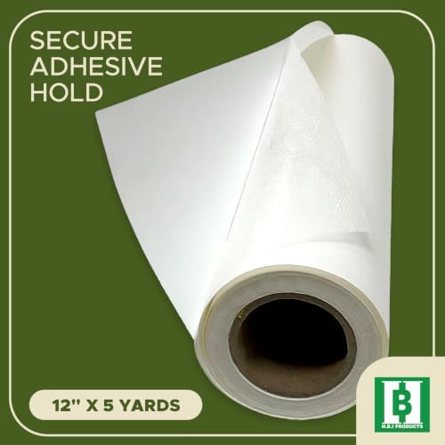 HBI Sticky Wash Away Water Soluble Stabilizer Roll, 12 in x 5 yd
