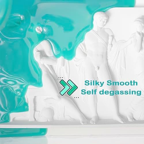 BBDINO Platinum Liquid Silicone Mold Making Kit 8A Jade Green 2 Gallons