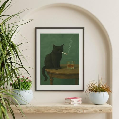 Black Cat Diamond Art Kits for Adult Diamond Painting Kit for Beginner