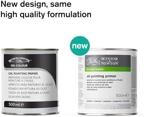 Winsor & Newton Oil Painting Primer, 500ml (16.9-oz) Tin