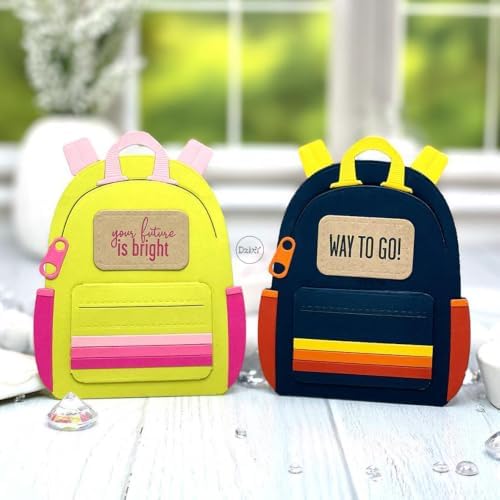 Patchwork Backpack Metal Cutting Dies for Card Making