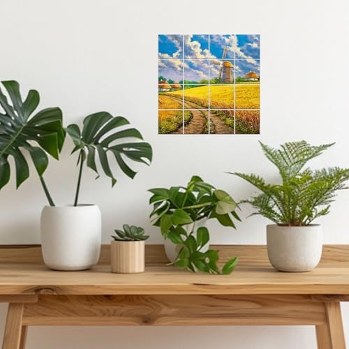 100 Pack Mini Canvas Boards for Painting, 2 x 2 Inch Blank Small Canvases with 2 mm Thin Panel Backing for Acrylic, Craft Projects, Classroom Art and Party Favors