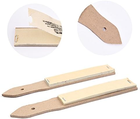 Sandpaper Sharpener - 2 Pieces Sketch Sandpaper Pencil Sharpener Lead Pointer Art Drawing Tool for Adults, Teens, Artists