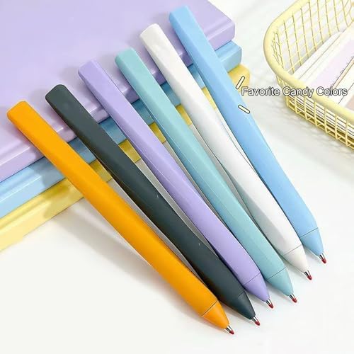 Inks Twist Action Gel Pen with Silicone Grip for Daily, Black