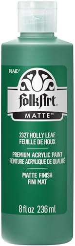 FolkArt Acrylic Paint, 8oz, Holly Leaf