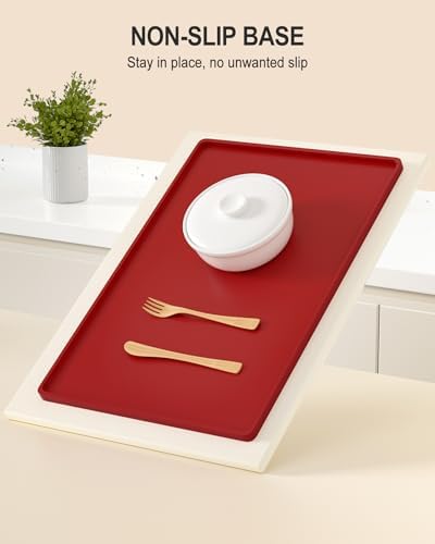 Silicone Art Mat for Crafts, 16" x 24" Waterproof Non-Slip Painting Mat