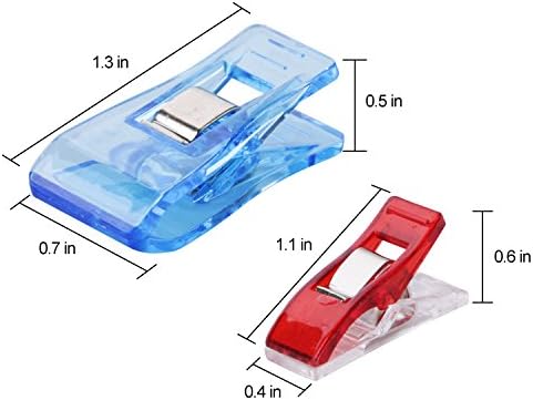 Sewing Fabric Clips with Tin Box,Sewing Notions for Quilting Supplies