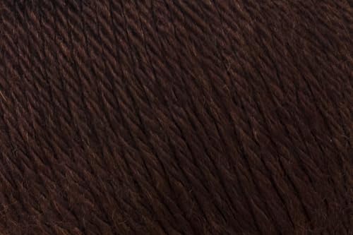 100% Baby Alpaca Yarn for Knitting & Crocheting - Set of 2 Skeins of Premium Yarn DK - Lightweight, Hypoallergenic & Thermal Peru Made - Ideal for Delicate Projects (N118 - Dark Chocolate)