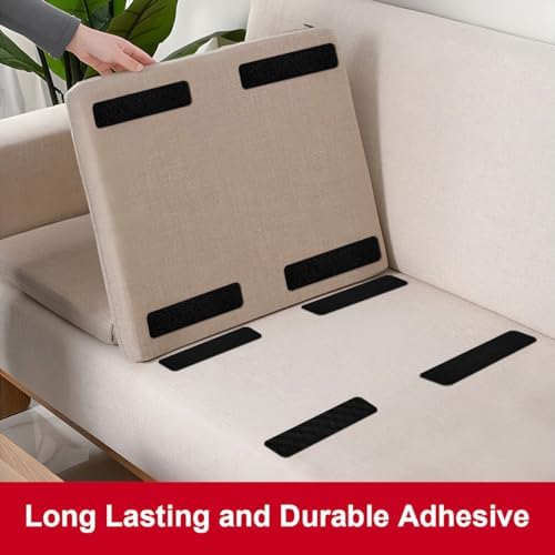 1x4 inch Hook and Loop Strips with Adhesive, Nylon Heavy Duty Hook and Loop Tape, Excellent Grip, Non-Adhesive, Interlocking Tape,for Sewing, Crafting,DIY,Wall Adhesive Strips - 18 Sets