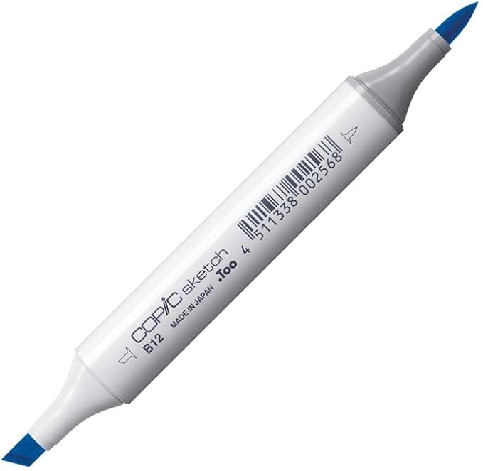 Copic Markers B12-Sketch, Ice Blue