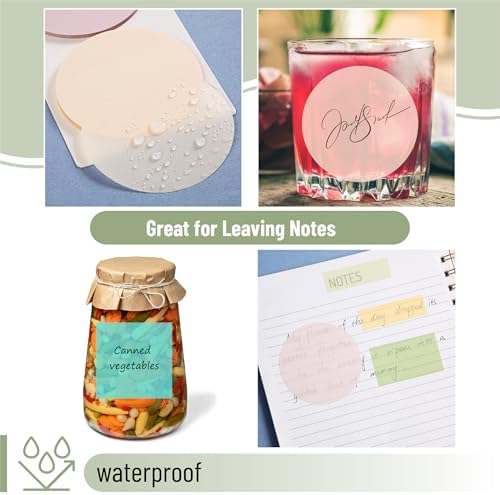 Mr. Pen- Transparent Sticky Notes Set, 1000 Sheets | Transparent Sticky Notes Tabs with Marker Pen for Bible Study, Office, School, Planning, Journaling & Organization